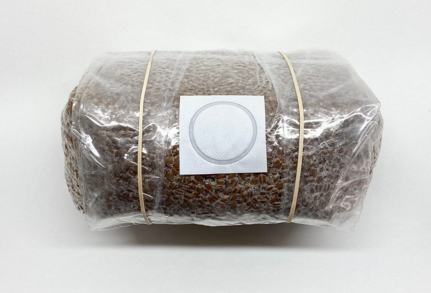 Organic Wheat Berries - Mushroom Grain Spawn Substrate - Sterilized - (5 lbs.) - 0.2 Micron Filter - Self - Healing Injection Port - Grow Bag - fungicultureco