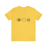 Eye Heart Mushroom Tee