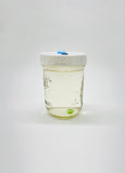 Liquid Culture Solution - Pint Jar - Sterilized - Silicone Seal - PTFE 0.22um Syringe Filter - Marble Mixer